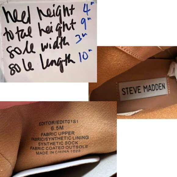 STEVE MADDEN Leopard Editor Ankle Boot Size 6.5 - Picture 12 of 12